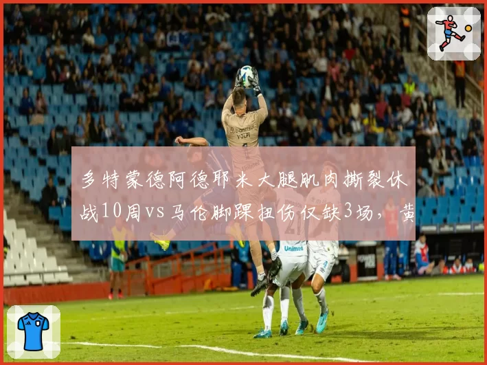 多特蒙德阿德耶米大腿肌肉撕裂休战10周vs马伦脚踝扭伤仅缺3场，黄黑边锋伤病诅咒难解